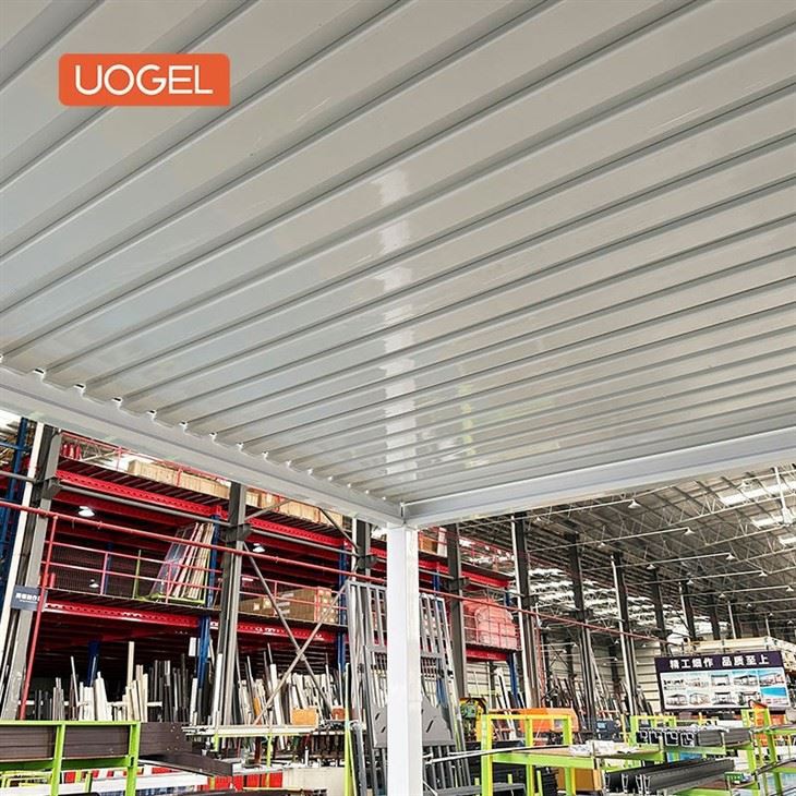 25.10.21-Aluminum Pergola Kit with Adjustable Roof-3